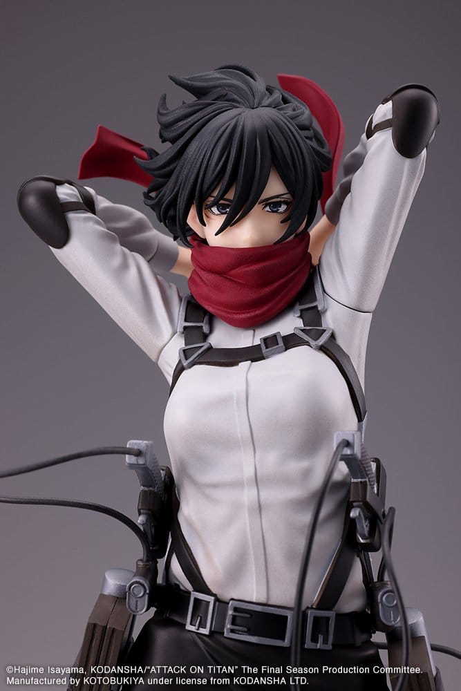 Attack on Titan - Mikasa Ackerman - The Final Season Version - Oshi Works Figur (Kotobukiya)