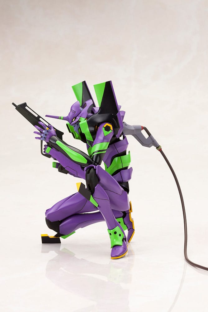 Evangelion: 3.0 + 1.0 Thrice Upon a Time - Evangelion Test Type-01 (Eva-01) with Spear of Cassius - Plastic Model Kit (Kotobukiya)