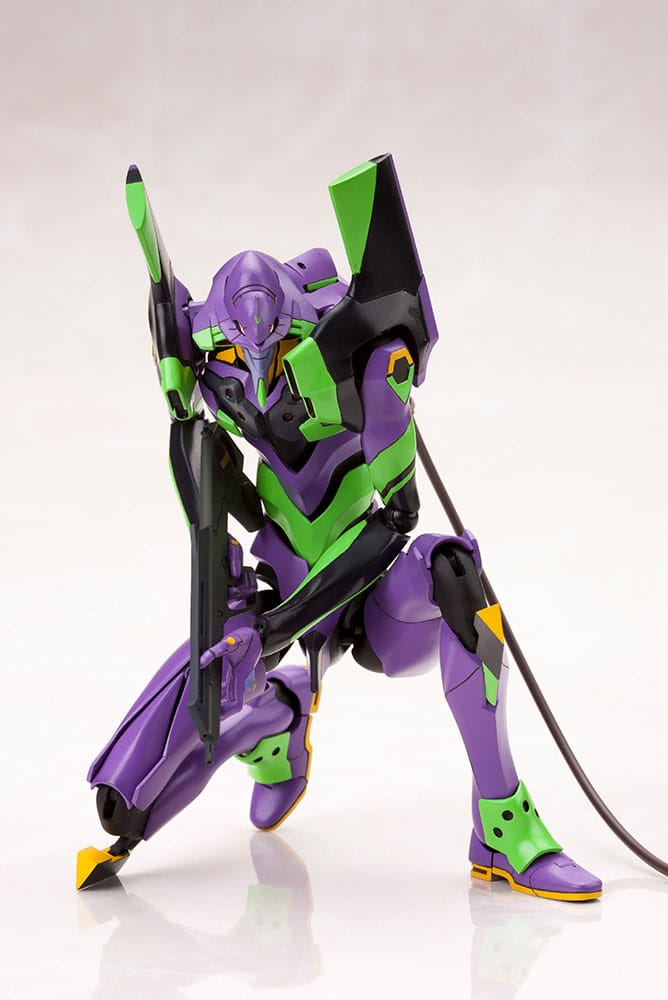 Evangelion: 3.0 + 1.0 Thrice Upon a Time - Evangelion Test Type-01 (Eva-01) with Spear of Cassius - Plastic Model Kit (Kotobukiya)