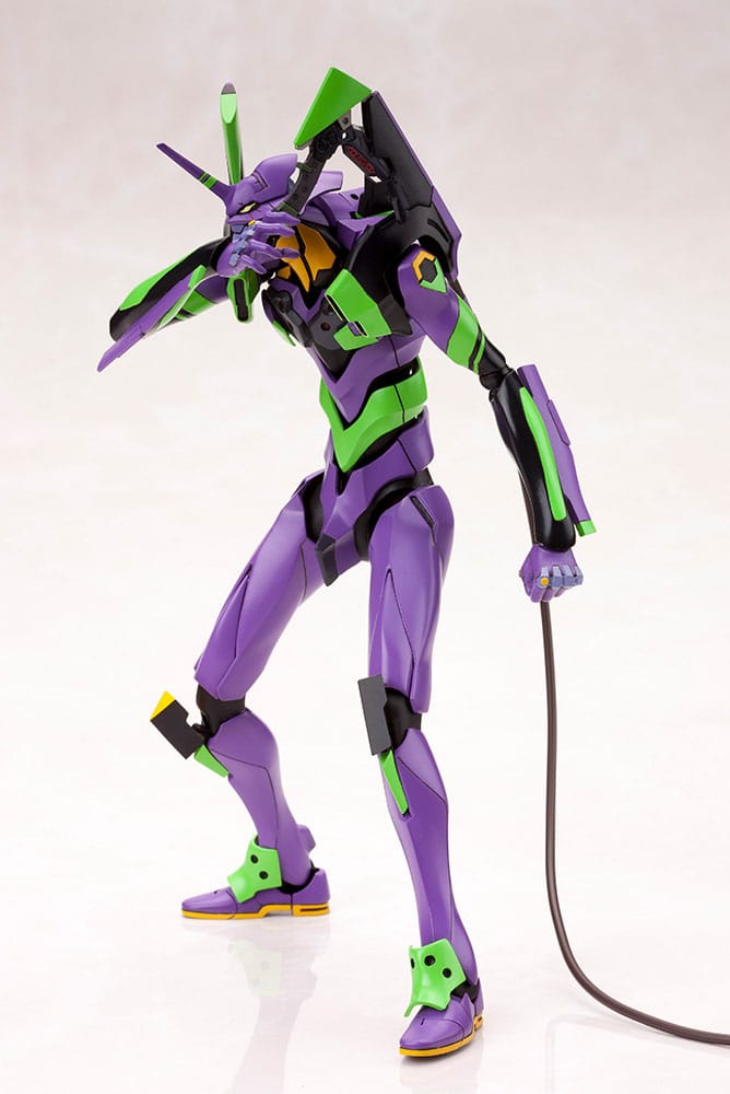 Evangelion: 3.0 + 1.0 Thrice Upon a Time - Evangelion Test Type-01 (Eva-01) with Spear of Cassius - Plastic Model Kit (Kotobukiya)