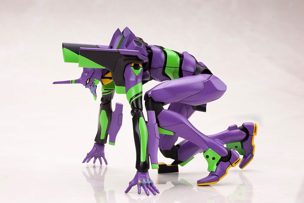 Evangelion: 3.0 + 1.0 Thrice Upon a Time - Evangelion Test Type-01 (Eva-01) with Spear of Cassius - Plastic Model Kit (Kotobukiya)