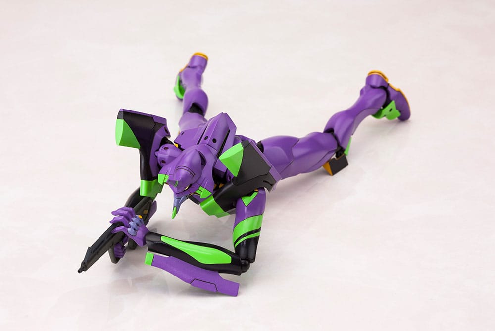 Evangelion: 3.0 + 1.0 Thrice Upon a Time - Evangelion Test Type-01 (Eva-01) with Spear of Cassius - Plastic Model Kit (Kotobukiya)