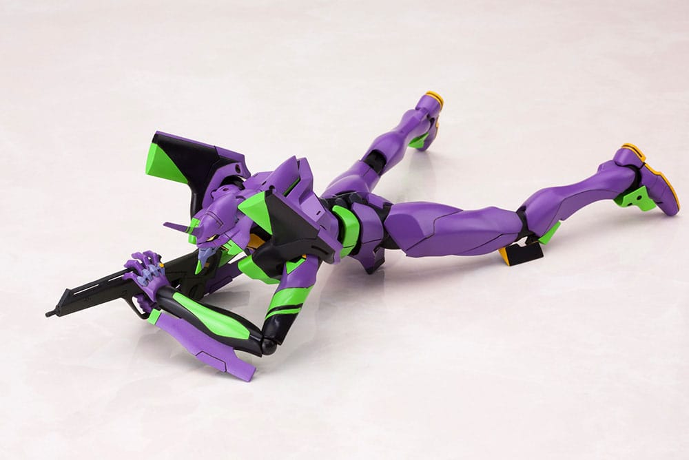 Evangelion: 3.0 + 1.0 Thrice Upon a Time - Evangelion Test Type-01 (Eva-01) with Spear of Cassius - Plastic Model Kit (Kotobukiya)