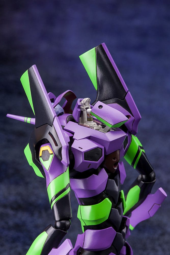 Evangelion: 3.0 + 1.0 Thrice Upon a Time - Evangelion Test Type-01 (Eva-01) with Spear of Cassius - Plastic Model Kit (Kotobukiya)