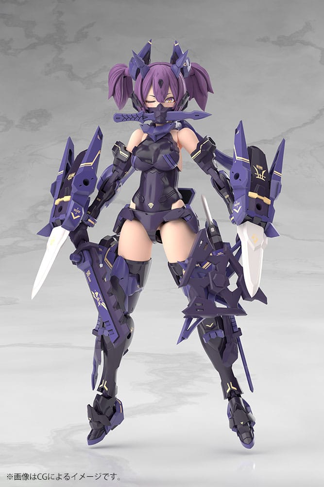 Megami Device - Asra Ninja Kaname - Shadow Edition Full Package - Plastic Model Kit 1/1 (Kotobukiya)
