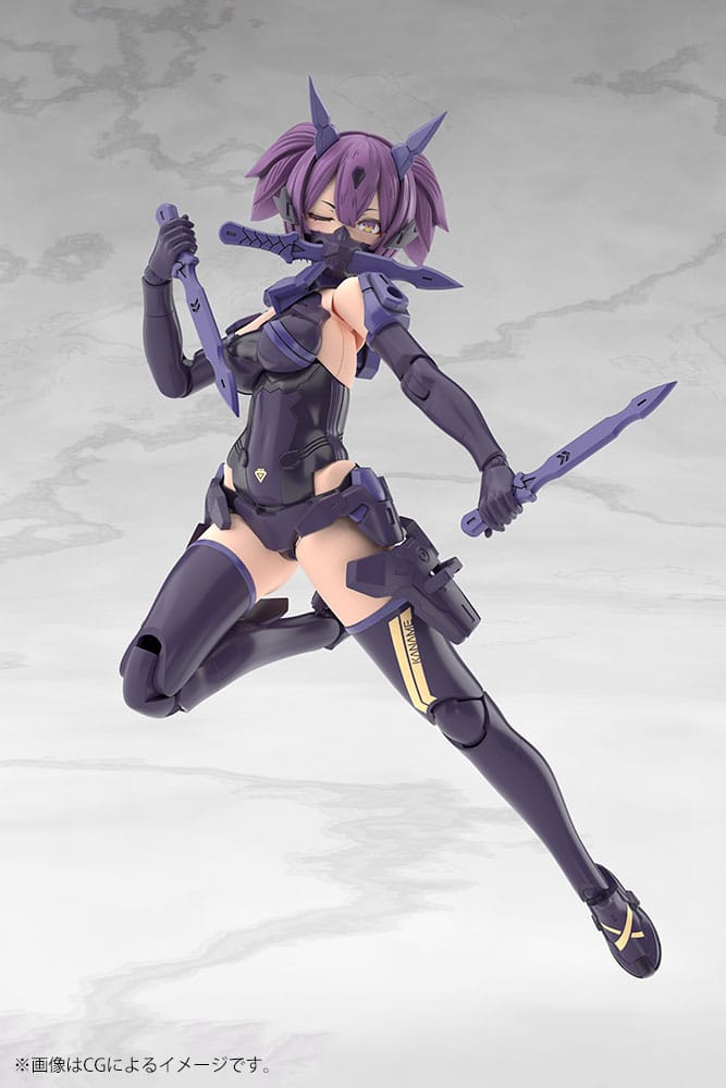 Megami Device - Asra Ninja Kaname - Shadow Edition Full Package - Plastic Model Kit 1/1 (Kotobukiya)