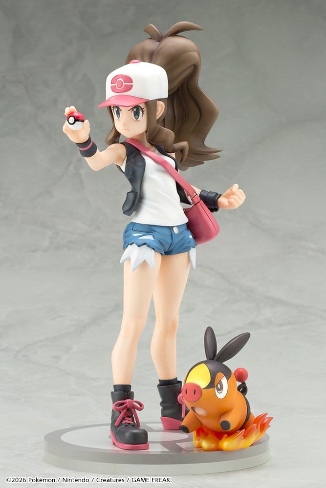 Pokémon - Hilda with Tepig - Artfx J Figur 1/8 (Kotobukiya)