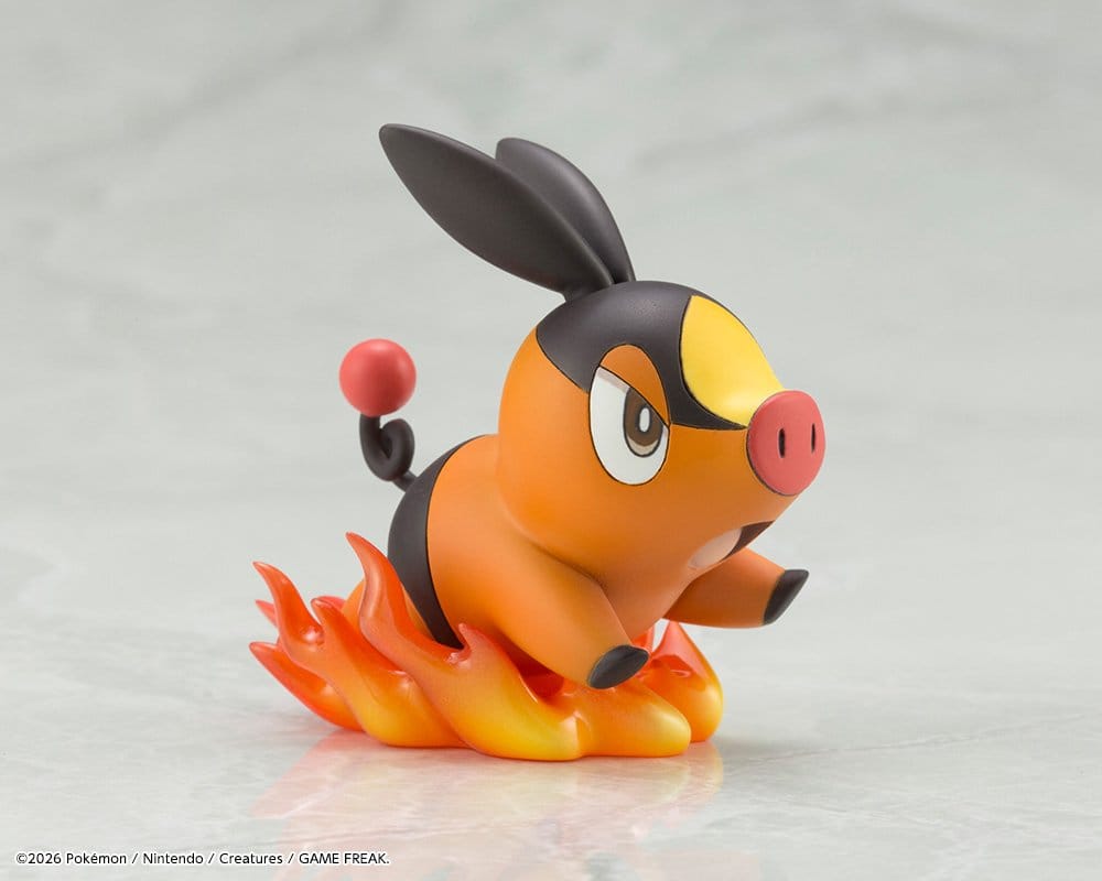 Pokémon - Hilda with Tepig - Artfx J Figur 1/8 (Kotobukiya)