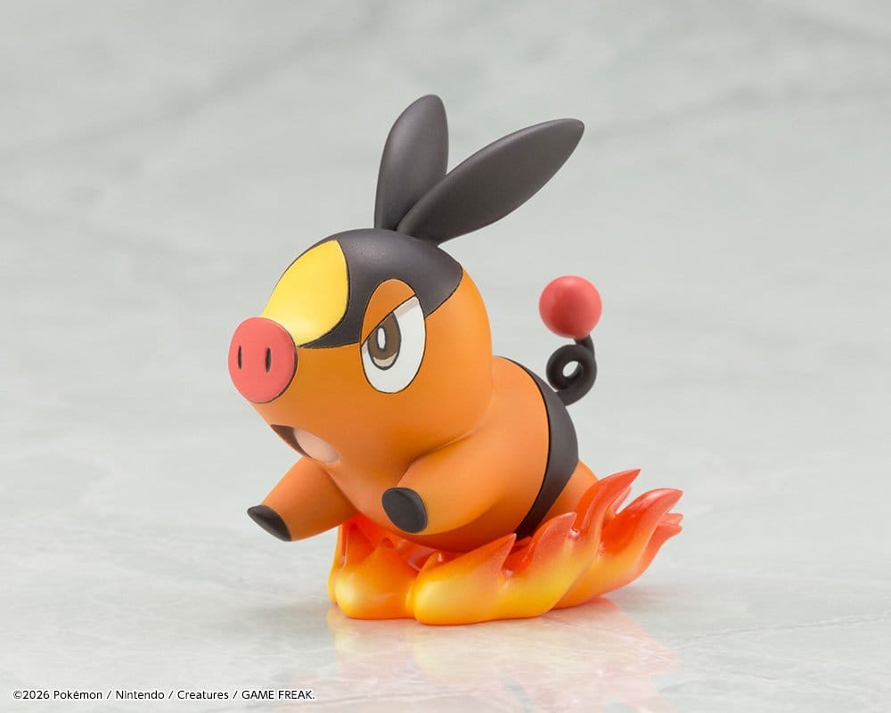 Pokémon - Hilda with Tepig - Artfx J Figur 1/8 (Kotobukiya)