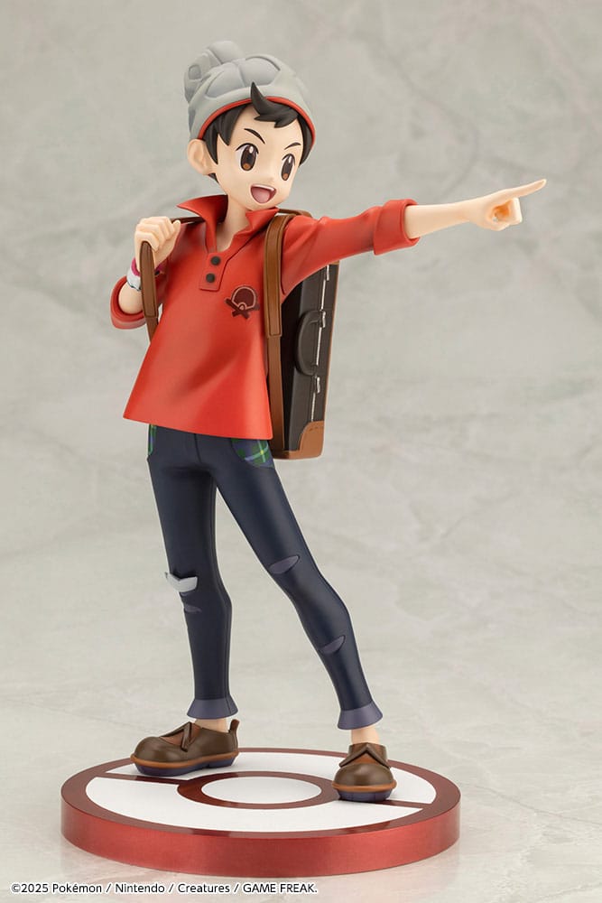 Pokémon - Victor & Hopplo - ARTFXJ Figur 1/8 (Kotobukiya)