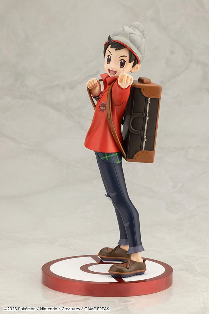 Pokémon - Victor & Hopplo - ARTFXJ Figur 1/8 (Kotobukiya)