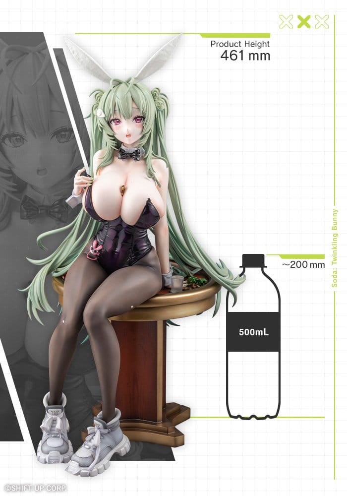 Goddess of Victory: Nikke - Soda - Twinkling Bunny - Figur 1/4 (Kotobukiya)