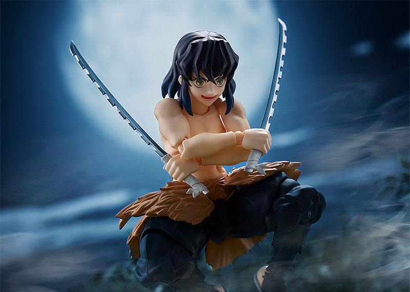 Ammazzademoni - Inosuke Hashibira - Figma edizione DX figura (Max Factory)