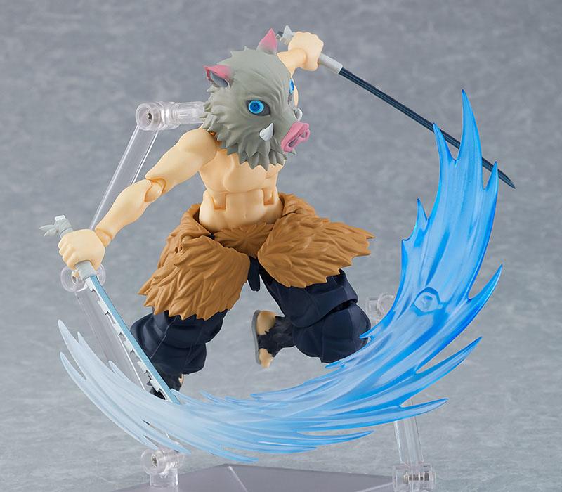 Demon Slayer - Inosuke Hashibira - Edición DX Figma figura (Max Factory)