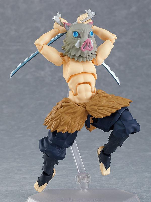 Demon Slayer - Inosuke Hashibira - Edición DX Figma figura (Max Factory)