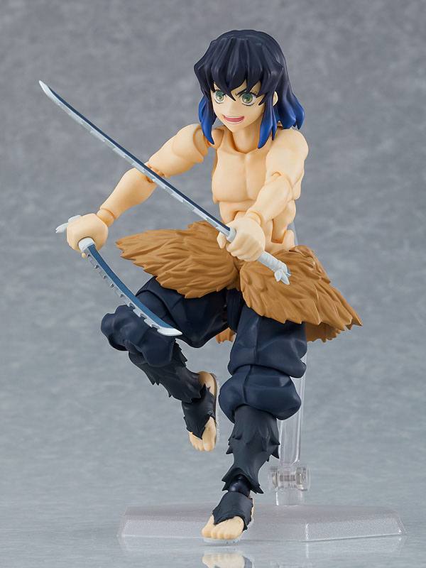 Demon Slayer - Inosuke Hashibira - DX Edition Figma Figur (Max Factory)