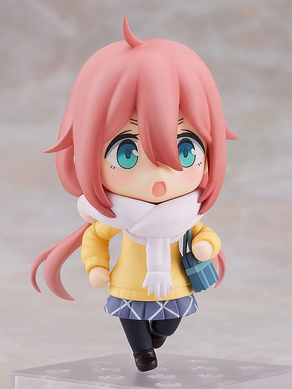 Laid-Back Camp - Nadeshiko Kagamihara - Uniforme Escolar Ver. Nendoroid figura (Max Factory)