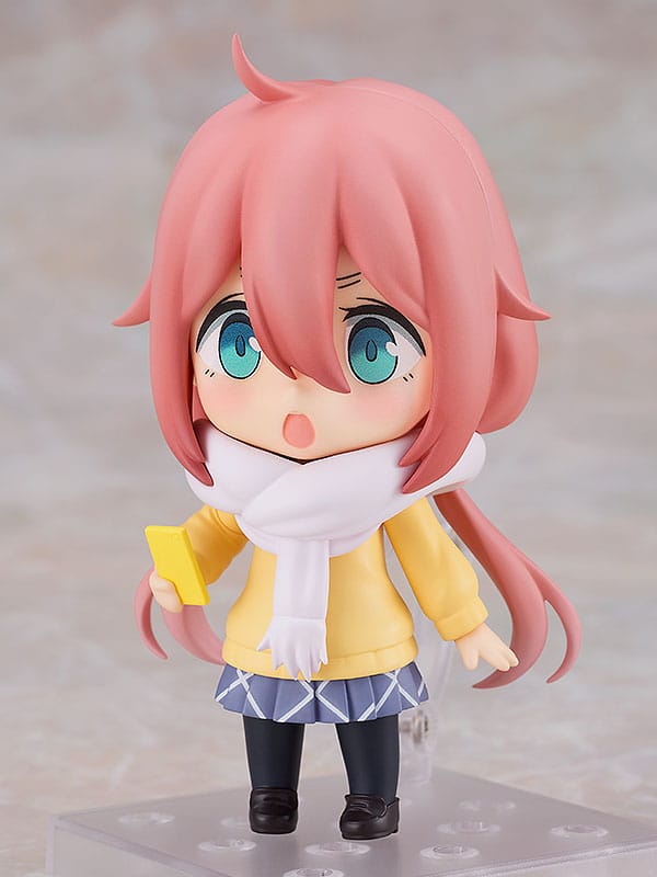 Laid-Back Camp - Nadeshiko Kagamihara - Uniforme Escolar Ver. Nendoroid figura (Max Factory)