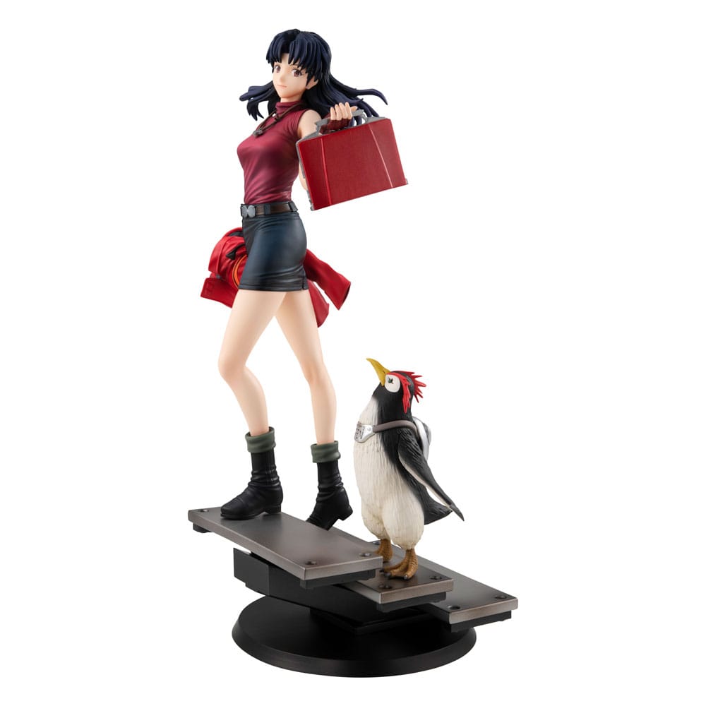 Rebuild of Evangelion - Misato Katsuragi & Pen Pen - Gals Figur (MegaHouse)
