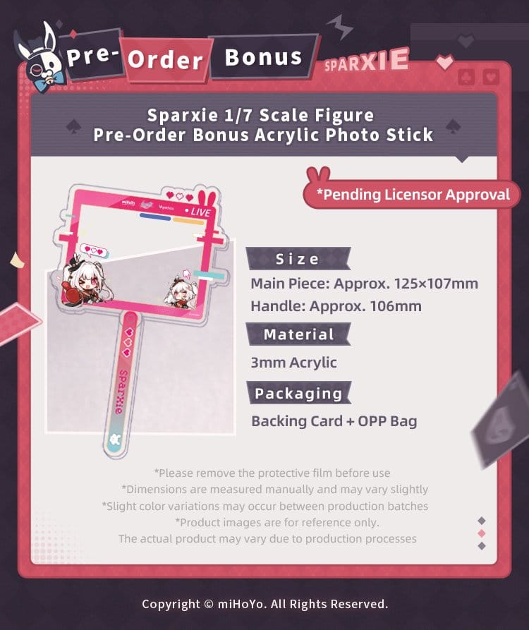 Honkai: Star Rail - Sparkle (Sparxie) - with Bonus Figur 1/7 (Myethos)