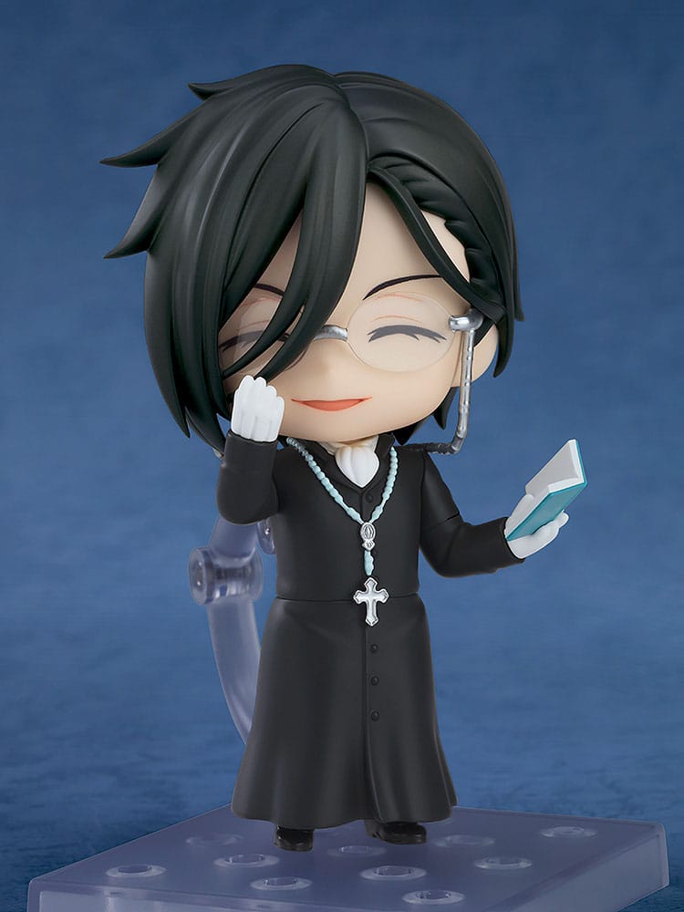 Black Butler: Boarding School Arc - Sebastian Michaelis - Sapphire Owl Nendoroid Figur (Orange Rogue)