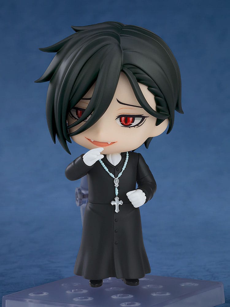 Black Butler: Boarding School Arc - Sebastian Michaelis - Sapphire Owl Nendoroid Figur (Orange Rogue)