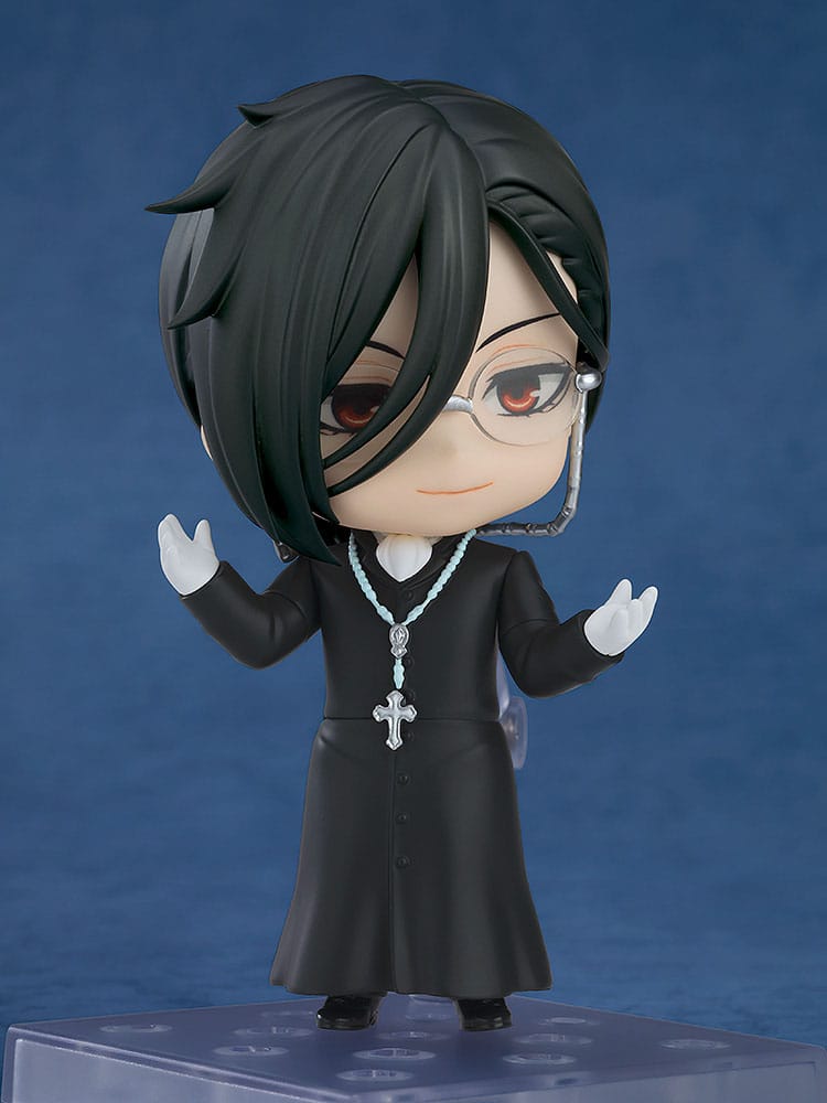 Black Butler: Boarding School Arc - Sebastian Michaelis - Sapphire Owl Nendoroid Figur (Orange Rogue)