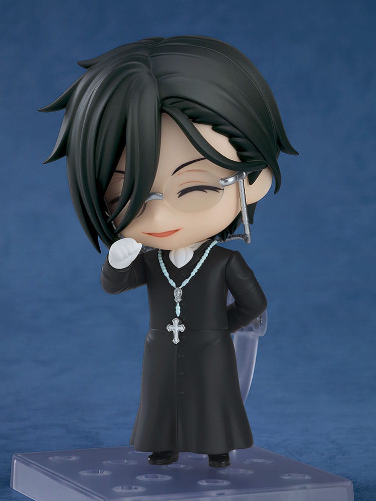 Black Butler: Boarding School Arc - Sebastian Michaelis - Sapphire Owl Nendoroid Figur (Orange Rogue)