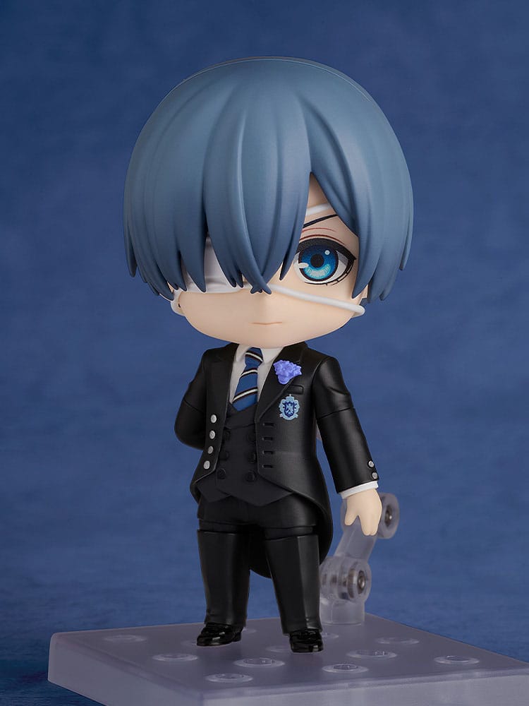 Black Butler: Boarding School Arc - Ciel Phantomhive - Sapphire Owl Nendoroid Figur (Orange Rogue)