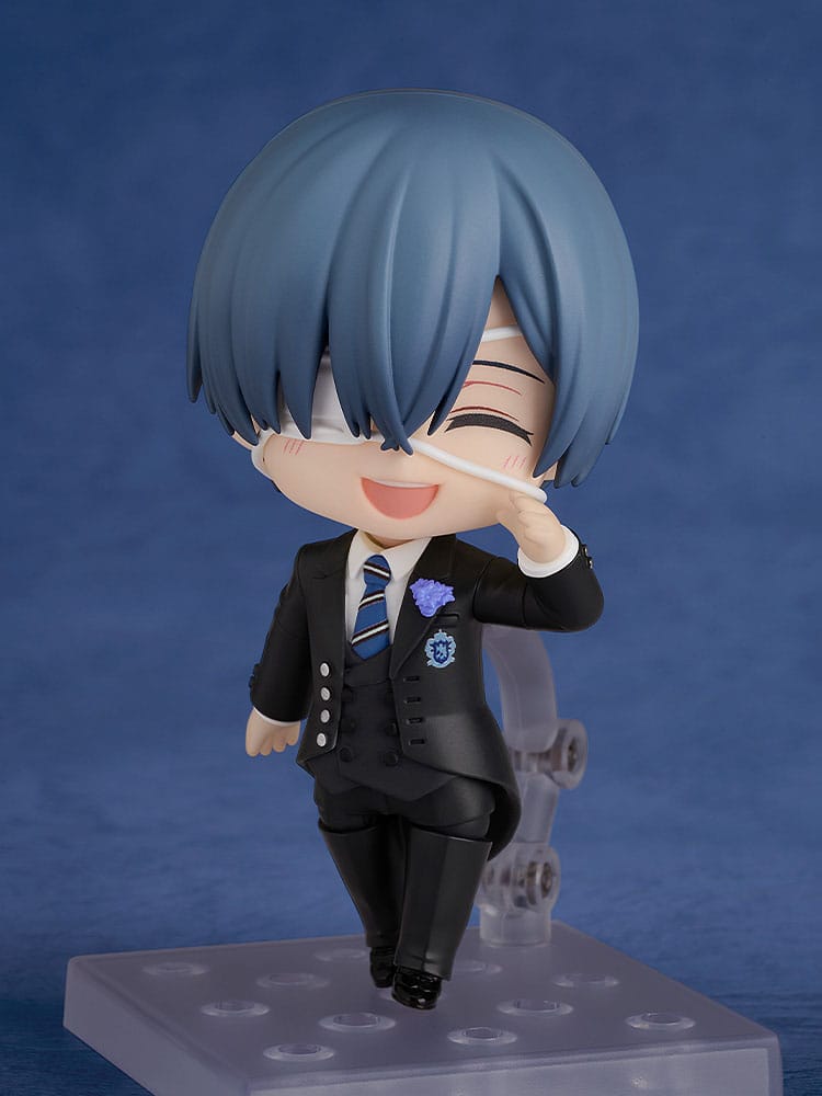 Black Butler: Boarding School Arc - Ciel Phantomhive - Sapphire Owl Nendoroid Figur (Orange Rogue)