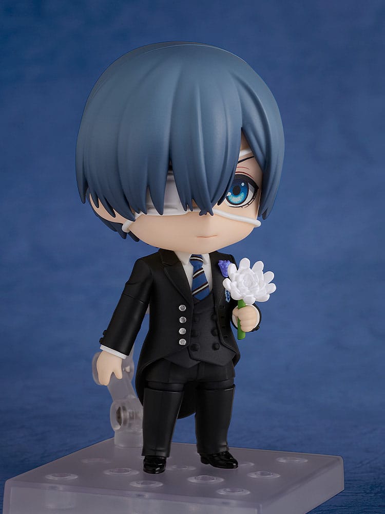 Black Butler: Boarding School Arc - Ciel Phantomhive - Sapphire Owl Nendoroid Figur (Orange Rogue)