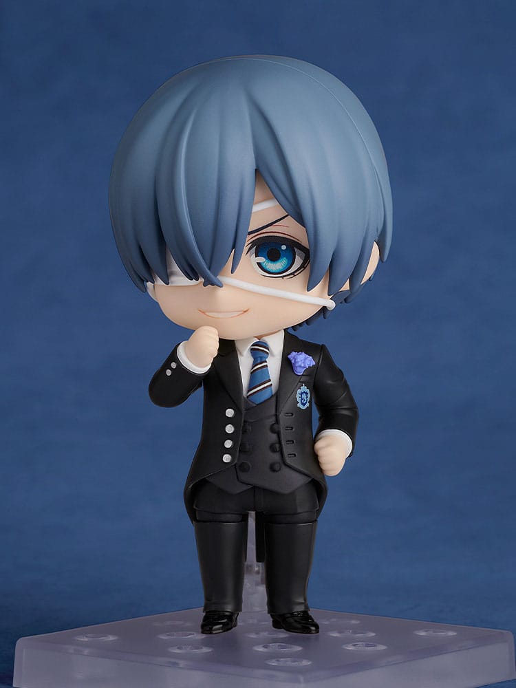 Black Butler: Boarding School Arc - Ciel Phantomhive - Sapphire Owl Nendoroid Figur (Orange Rogue)