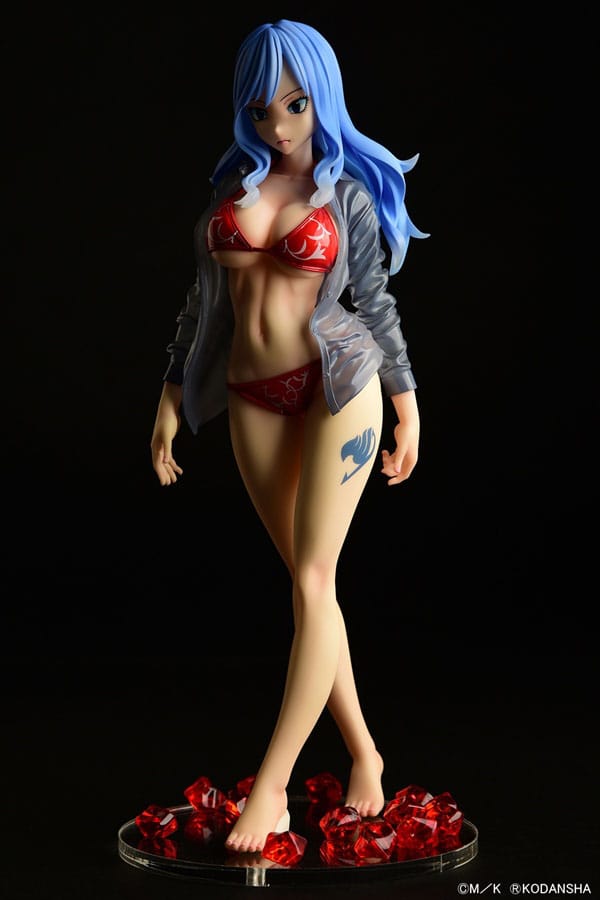 Fairy Tail - Juvia Lockser - Gravure_Stylesee-through wet shirt ¡¡¡Bikini Rojo!!! - figura 1/6 (OrcaToys)