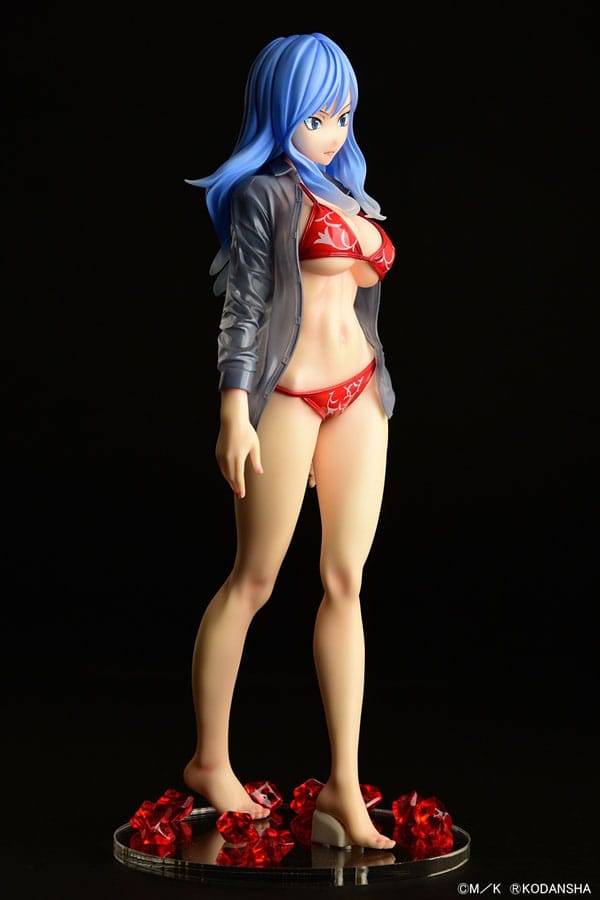 Fairy Tail - Juvia Lockser - Gravure_Stylesee-through wet shirt Red Bikini!!! - Figuur 1/6 (OrcaToys)