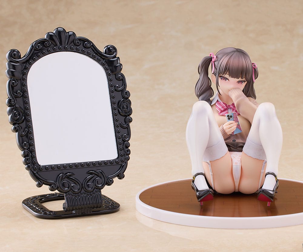 Original Character - Jidori Shoujo (Selfie Girl) - Figure 1/6 (Pink Cat)