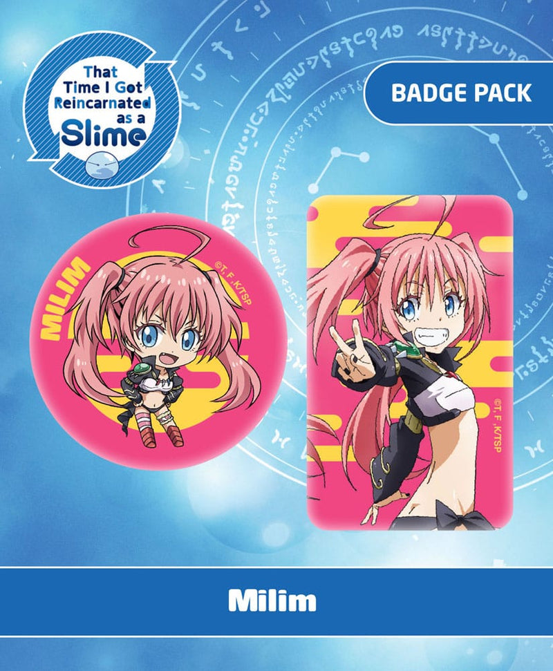 That time i got reincarnated as a slime - badge pack / pair of buttons double pack - milim nava (pop buddies)