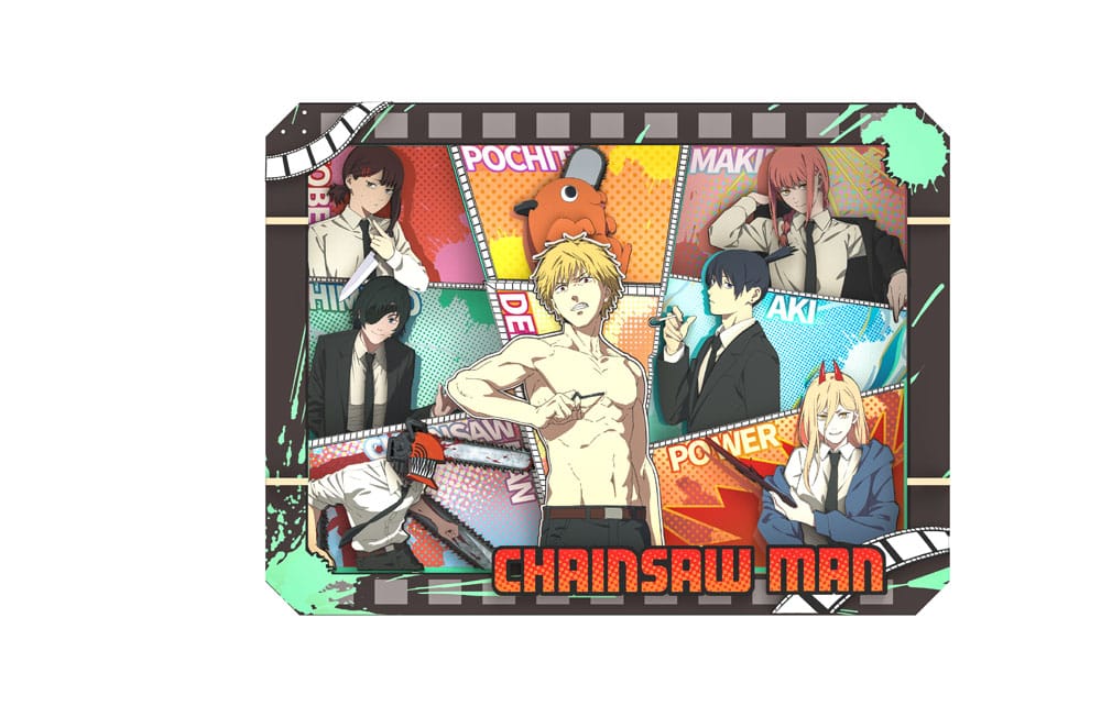 Chainsaw Man - Modellbausatz - Wooden Gallery (L) - Charaters United (Puremind)