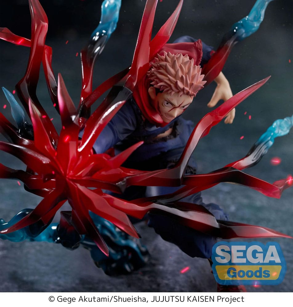 Jujutsu Kaisen - Yuji Itadori - Black Flash Luminasta Figur (SEGA)