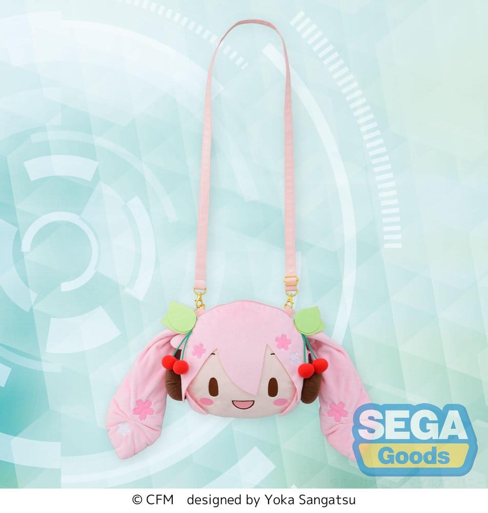 Hatsune Miku - Sakura Miku - Fuwa Petit Umhängetasche (SEGA)