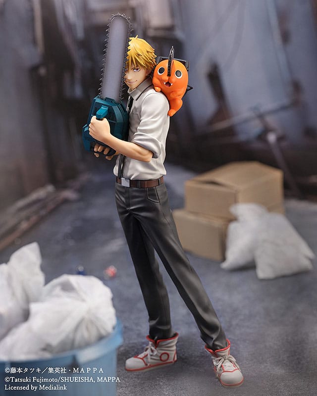 Chainsaw Man - Denji & Pochita - S -Fire Figure 1/7 (Sega)