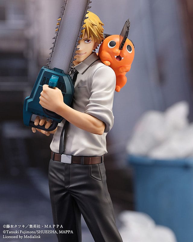 Chainsaw Man - Denji & Pochita - S -Fire Figure 1/7 (Sega)