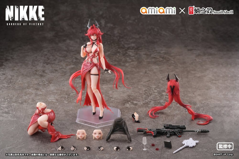 Goddess of Victory: Nikke - Red Hood - Nonsense Red Figur 1/12 (Snail Shell)