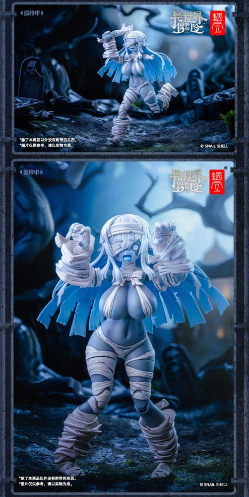 Original Character - RPG-03 Zombie Girl Grisa - Action Figure Kit 1/12 (Slakkenhuis)