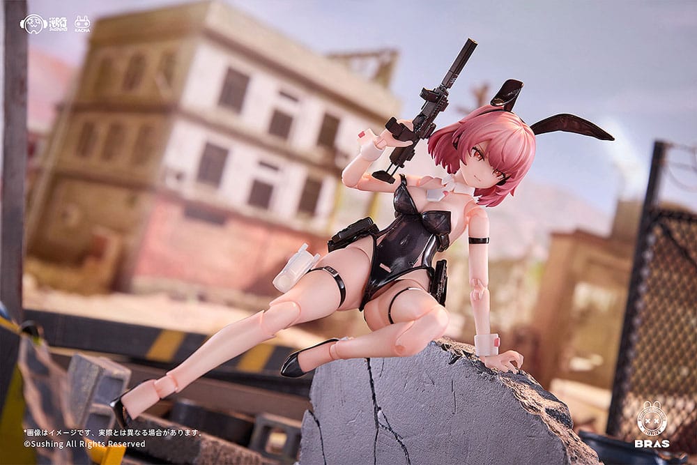 Original character - Commando Belka - Bunny Rapid Action Squad - Action-figure 1/12 (sushing)