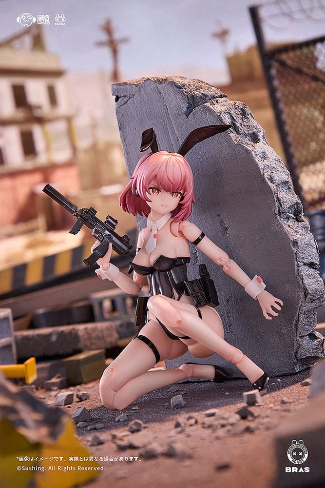 Original character - Commando Belka - Bunny Rapid Action Squad - Action-figure 1/12 (sushing)