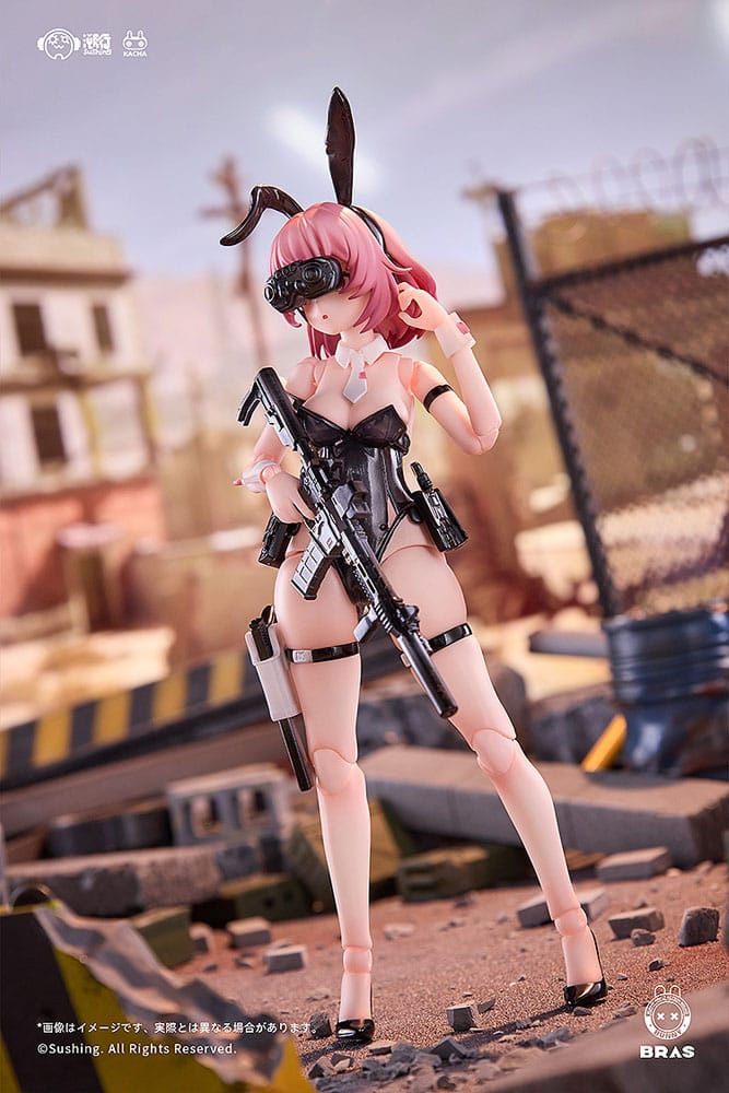Original character - Commando Belka - Bunny Rapid Action Squad - Action-figure 1/12 (sushing)