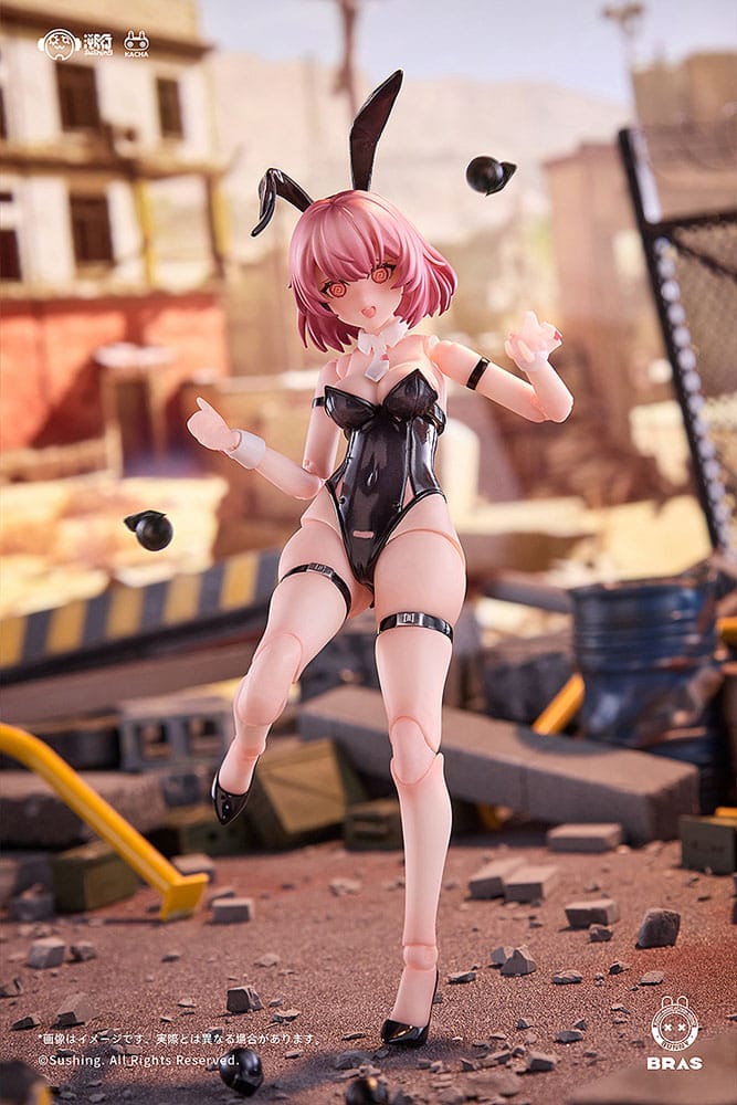 Original character - Commando Belka - Bunny Rapid Action Squad - Action-figure 1/12 (sushing)