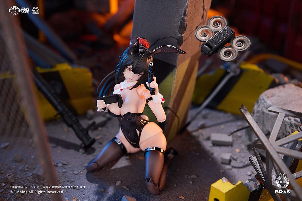 Original Character - Attacker Runa - Bunny Rapid Action Squad Action -figure 1/12 (sushing)