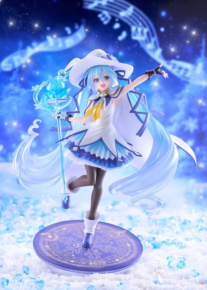 Hatsune Miku - Snow Miku All Stars 2014 - AMP+ Figur (Taito)