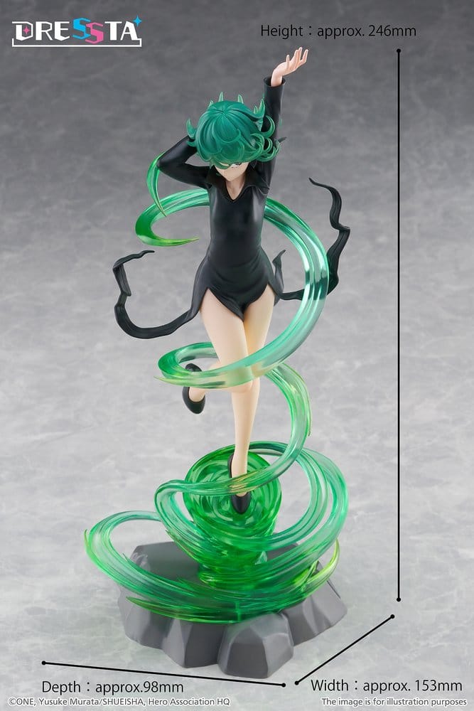 One Punch Man - Terrible Tornado - Dressta Figur (Taito)